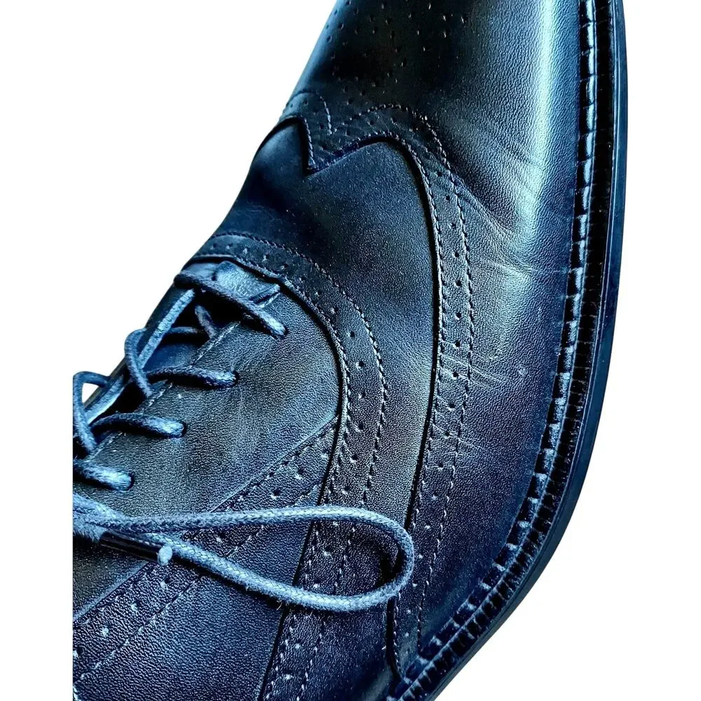 Red Wing Baxter 4790 Men's Black Leather Oxford Wingtip Brogue Size 11.5D